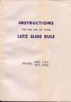 Lutz 151, 252 Instructions
