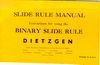 Dietzgen/Gilson Circular Slide Rule Manual
