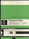 Faber-Castell 2/83N, 62/83N Instructions