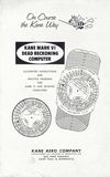 Kane Mark VI Dead Reckoning Computer Manual